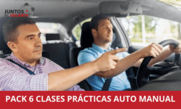 PACK 6 CLASES PRÁCTICAS AUTO MANUAL