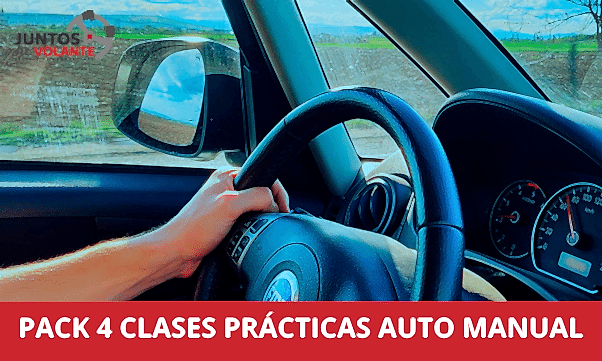 PACK 4 CLASES PRÁCTICAS AUTO MANUAL