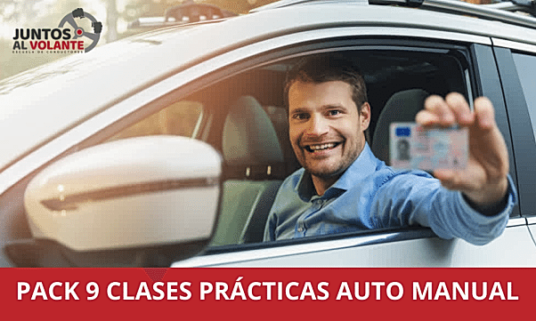 PACK 9 CLASES PRÁCTICAS AUTO MANUAL